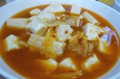 泡菜豆腐汤