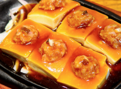 鲍汁酿豆腐