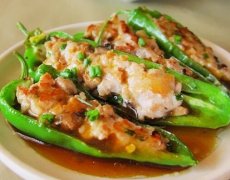 尖椒酿肉